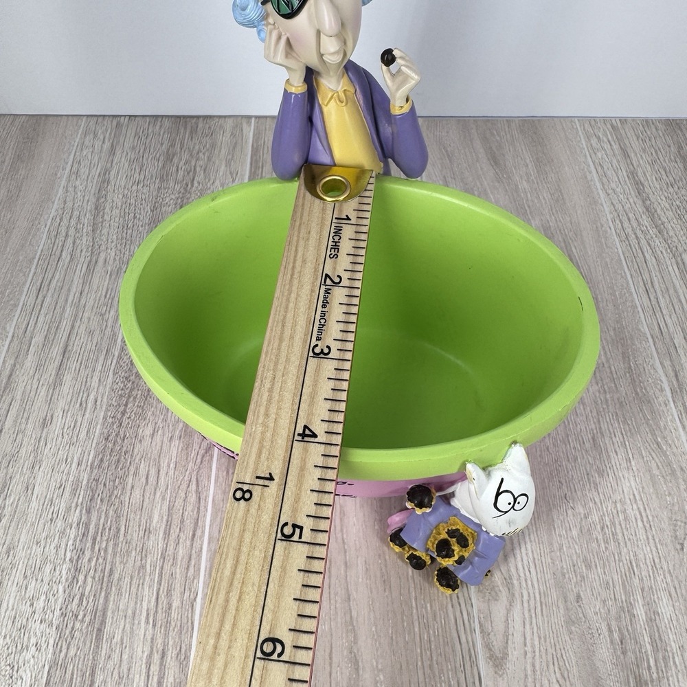 Maxine & Dog Candy Dish My Soul's Had Enough Chicken Candy Dish Rare Hallmark - Picture 11 of 11